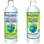 Earthbath Shed Control Tea and Awapuhi Dog Shampoo